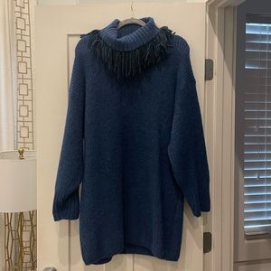 NWT! Something Navy Blue Sweater Dress